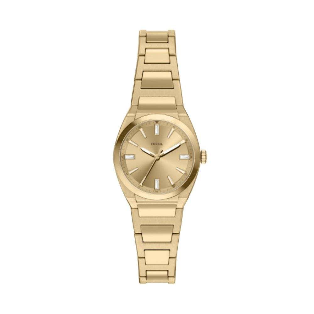 ES5492 Everette Womens gold bracelet analogue gold dial watch front image