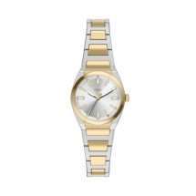 Fossil Everett Steel Gold Bracelet Silver Dial Watch ES5494