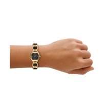 Fossil Harlow Gold Leather Bracelet Watch ES5496