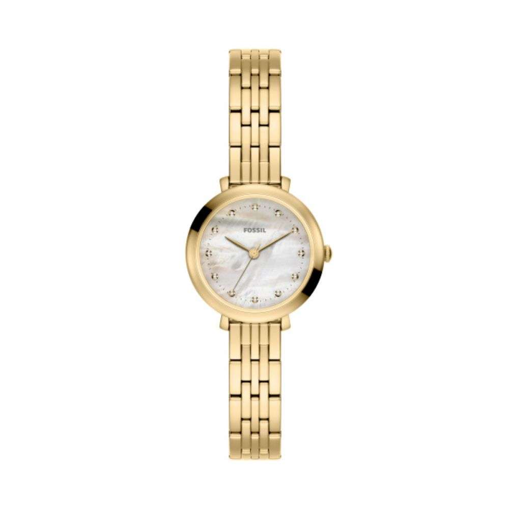 ES5501 Fossil Heidi gold bracelet analogue watch front image