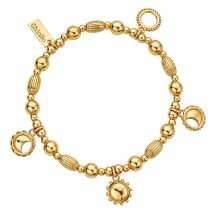 Chlobo Gold Phases Of Goddess Bracelet GBMUL4M