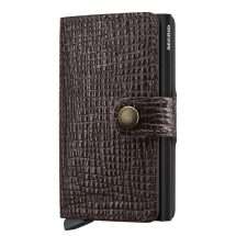 Secrid Palmellato Brown Leather Miniwallet MPlm-Brown