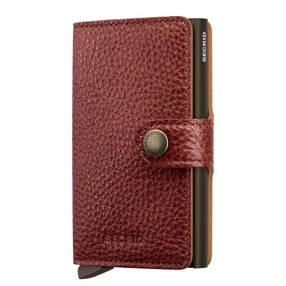 MVg-Tuscan Secrid Miniwallet Portemonnee Vegetable tanned tuscan colour front image