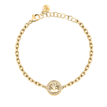 Morelatto 18K Gold Plated Tree Life Bracelet SAQE45