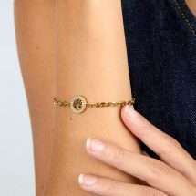 Morelatto 18K Gold Plated Tree Life Bracelet SAQE45