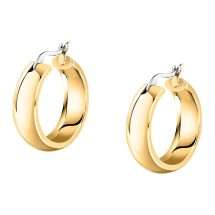 Morelatto 18K Gold Plated Creole Hoop Earrings SAUP33