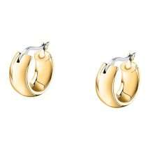 Morelatto 18K Gold Plated Creole Hoop Earrings SAUP34