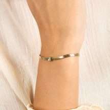 Morelatto 18k Gold Plated Gioia CZ Set Bracelet SAVY36
