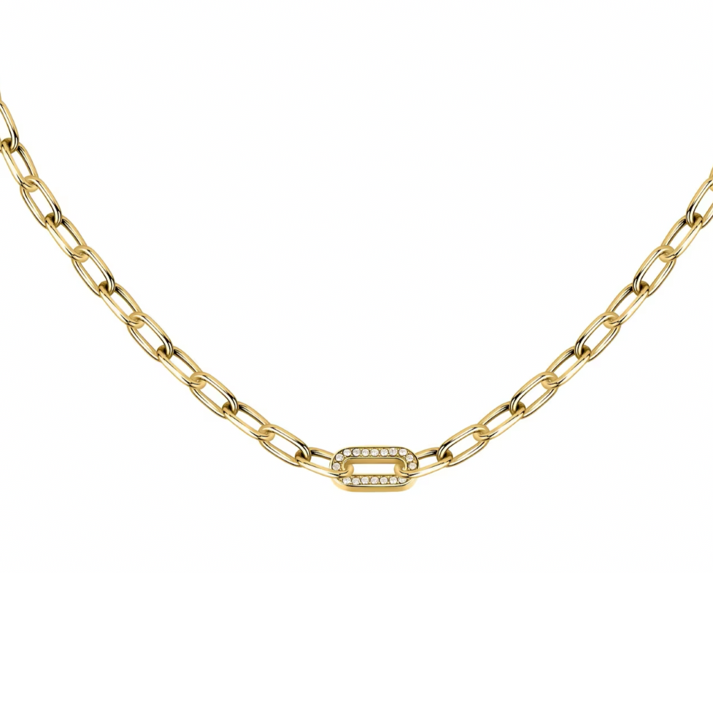 SAZC02-morellato-intrecci-necklace-front full image
