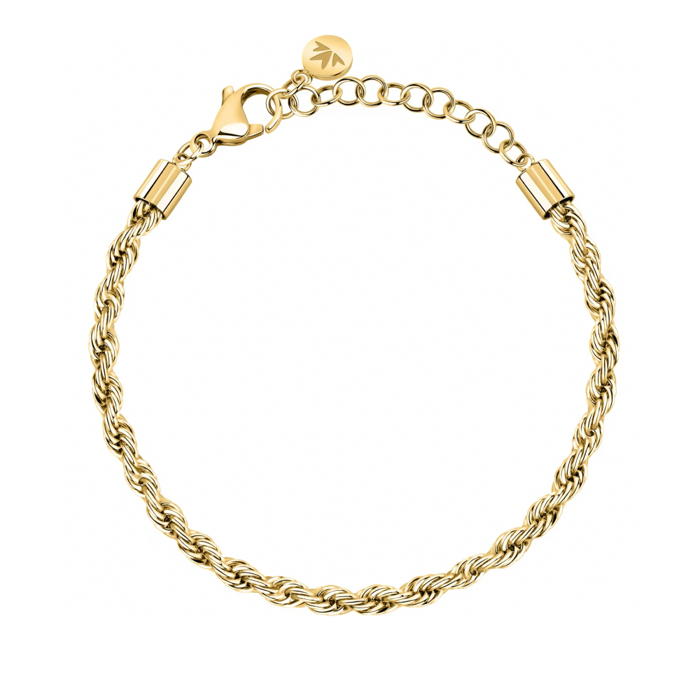 SAZC25-morellato-intrecci-rope-style-18k-gold-plated-bracelet-front-image SAZC25-morellato-intrecci-rope-style-18k-gold-plated-bracelet-front-image