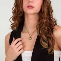 Morelatto 18K Gold Plated Battito Necklace SAZQ02