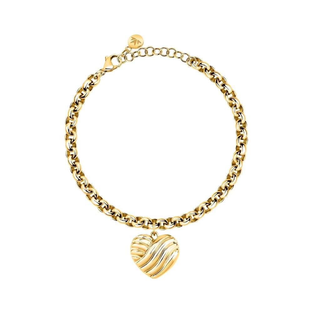 SAZQ04-morellato-battito-18k-yellow-gold-plate-bracelet-front-image
