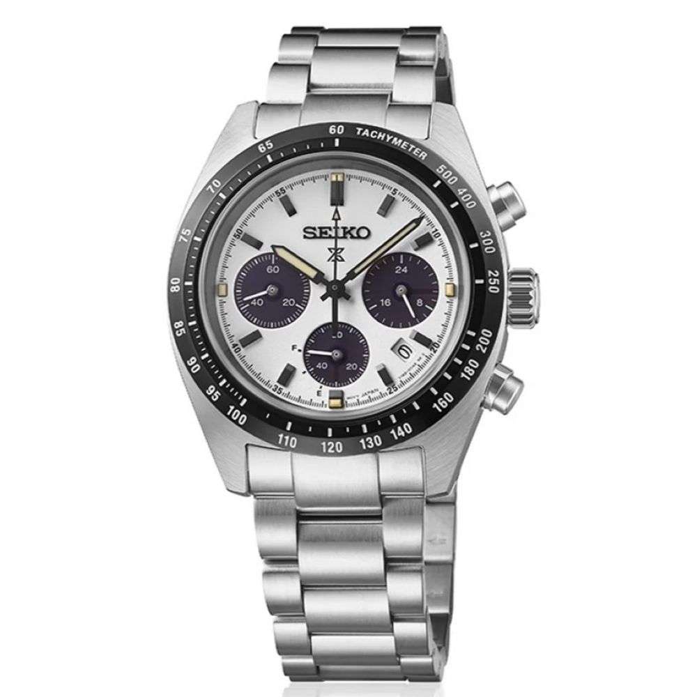 SSC961P1 Seiko Mens Prospex Speedtimer is inspired by 1980s Front Image