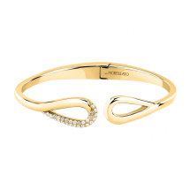 Morelatto 18k Gold Plated CZ Set Design Bangle SAYP24