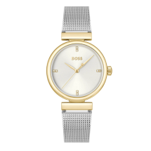 Boss Ladies Rosehill Gold Steel Mesh Watch 1502853