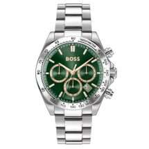Boss Men's Hero Green Chronograph Dial Watch 1514268