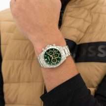 Boss Men's Hero Green Chronograph Dial Watch 1514268