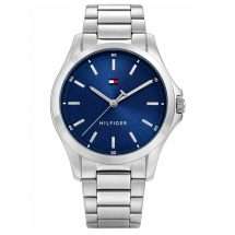 Tommy Hilfiger Bruce Men's Steel Blue Dial Watch 1710680