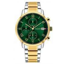Tommy Hilfiger Kane Gold Steel Green Dial Watch 1710798