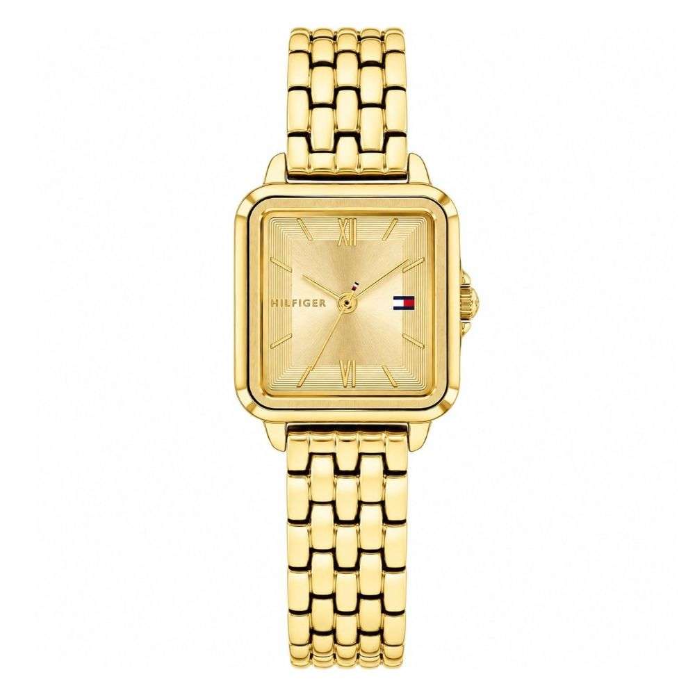1782832 Tommy Hilfiger Mia ladies gold bracelet watch front image