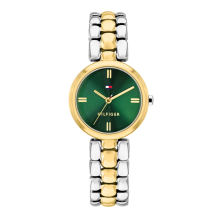 Tommy Hilfiger Ladies Annie Gold And Steel Watch 1782927