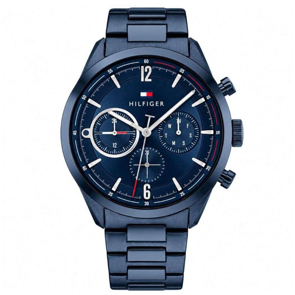 1791945 Tommy Hilfiger blue steel blue dial Matthew front image