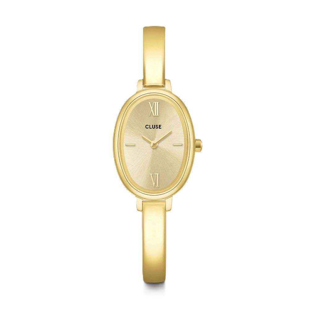 CW16104 Cluse ladies L'Ovale Watch Steel Full Gold Colour front image