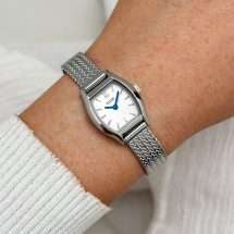 Cluse Tonnette Mini Steel White Dial Watch CW16502