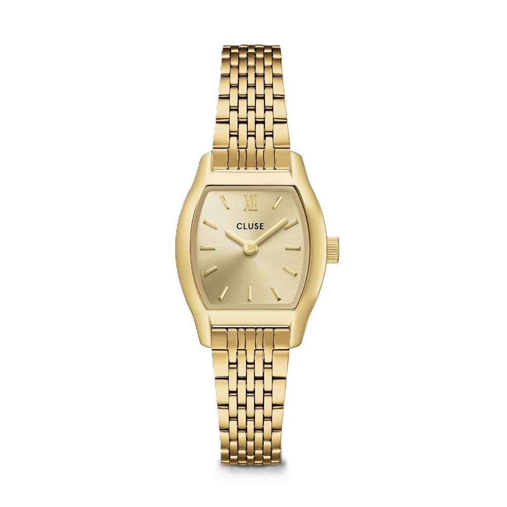 CW16503 Cluse Tonnette Mini Watch Steel Full Gold Colour front image