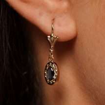 Burren Nostalgia Drop 18K Gold Plated Earrings E1868
