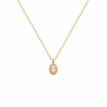 Burren Nostalgia 18K Gold Plated Pendant P1868